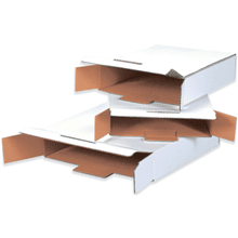 White Side Loading Locking Mailers