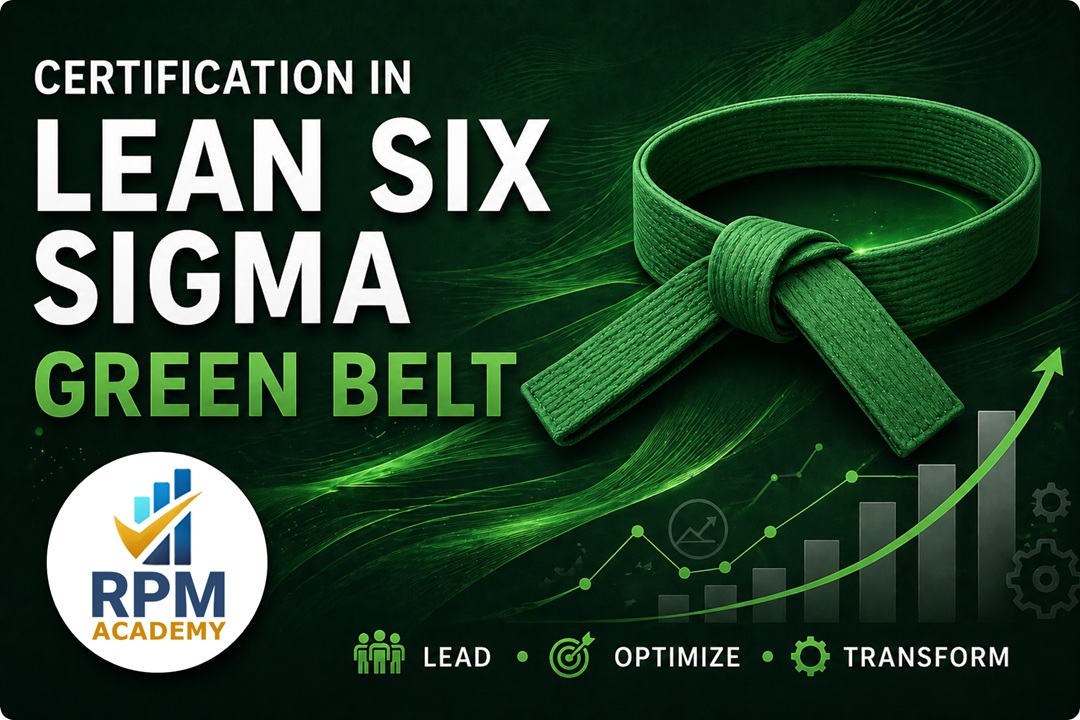 Certification in Lean Six Sigma Green Belt